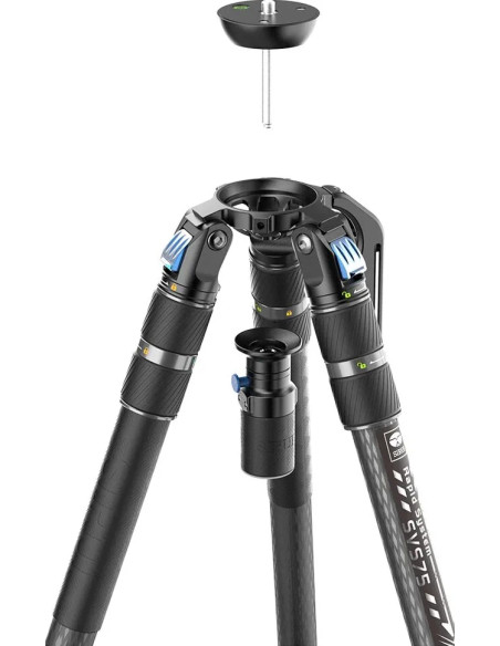 Treppiede SVS75 RAPID SYSTEM con testa video SVH15