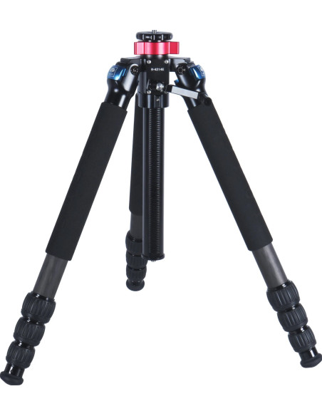 Treppiede in carbonio R-4214E con asta centrale a cremagliera