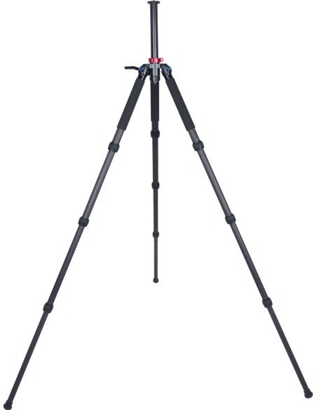 Treppiede in carbonio R-4214E con asta centrale a cremagliera