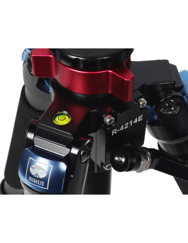 Treppiede in carbonio R-4214E con asta centrale a cremagliera