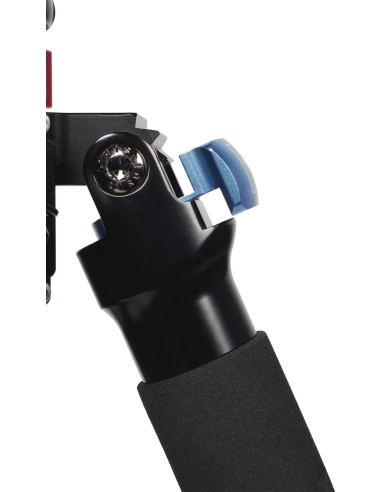 Treppiede in carbonio R-4214E con asta centrale a cremagliera