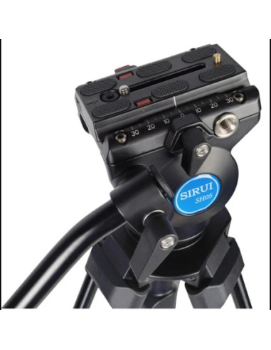 SIRUI SH-05 TREPPIEDE VIDEO/BROADCAST CON TESTA