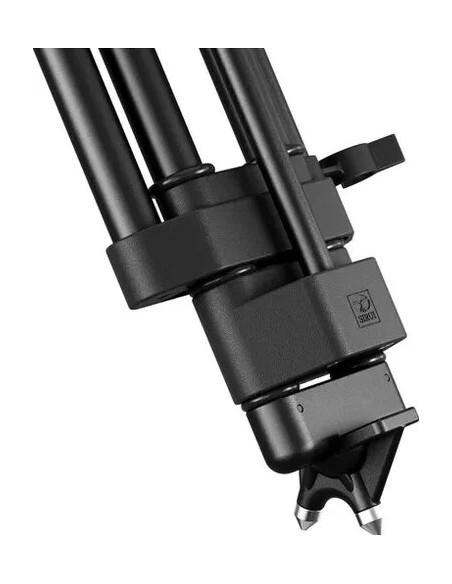 SQ75A+S5 Treppiede Video in Alluminio con Testa Fluida S5