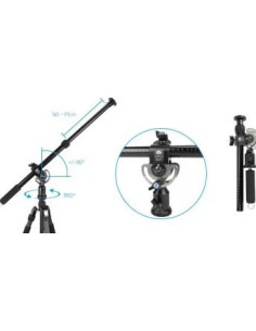 SIRUI BRACCIO RETRATTILE HA-77 PER TREPPIEDE IN ALLUMINIO 2