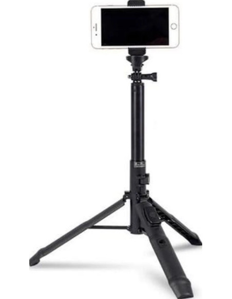 MS-01K Treppiede per Smartphone/Macchina Fot. Nero