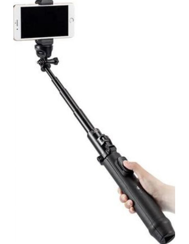 MS-01K Treppiede per Smartphone/Macchina Fot. Nero