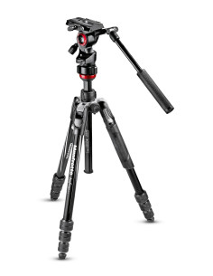 MANFROTTO MVKBFRT-LIVE, BEFREE LIVE, ADV NERO ALLUMINIO TWIST TESTA VIDEO