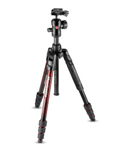 MANFROTTO MKBFRTA4RD-BH BEFREE ADV ROSSO ALLUMINIO TWIST