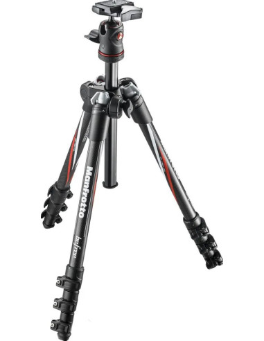 Befree Nero in carbonio con testa a sfera + Borsa