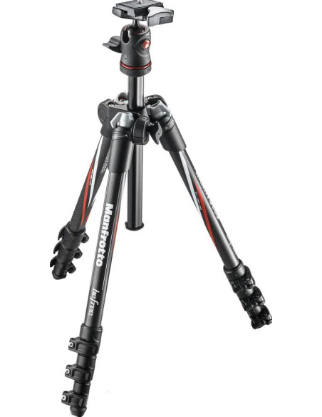 Befree Nero in carbonio con testa a sfera + Borsa