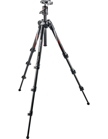 Befree Nero in carbonio con testa a sfera + Borsa