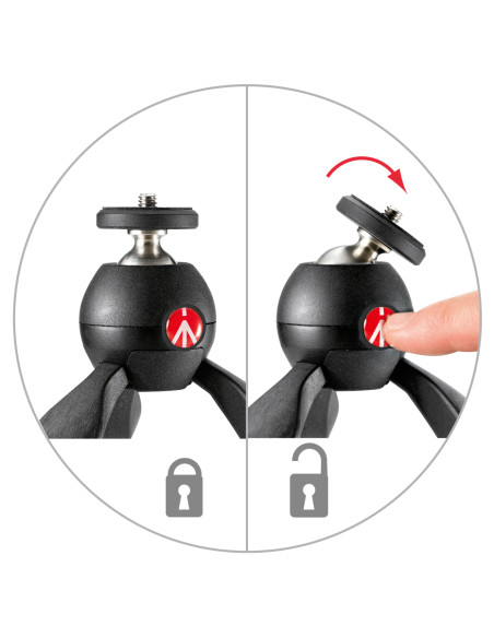 Treppiedi da tavolo PIXI bianco