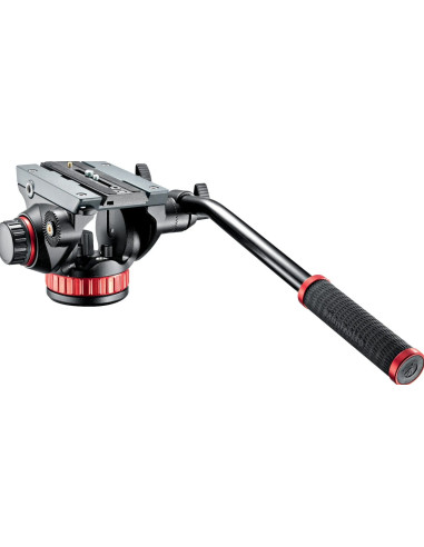 Testa video con base piatta con una leva fissa