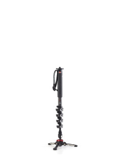 MANFROTTO MVMXPROC5 MONOPIEDE VIDEO CARBONIO 5 SES BASE FLUIDA