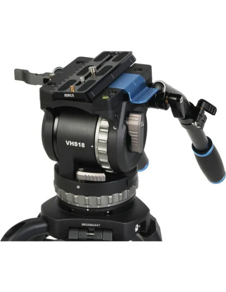 SIRUI TESTA VHS18 CON SEMISFERA DA 100MM FLUIDA PROFESSIONALE