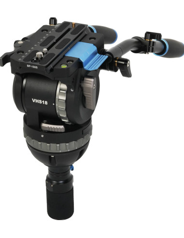 SIRUI TESTA VHS18 CON SEMISFERA DA 100MM FLUIDA PROFESSIONALE