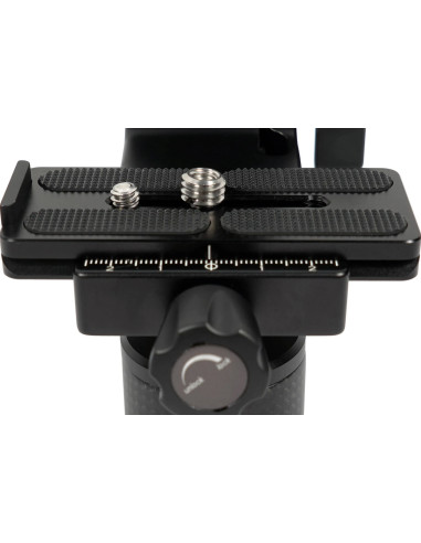 Testa Gimbal PH-10 in Fibra di Carbonio e Alluminio