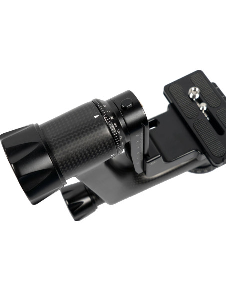 Testa Gimbal PH-10 in Fibra di Carbonio e Alluminio