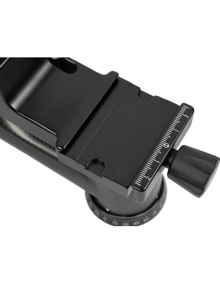 Testa Gimbal PH-10 in Fibra di Carbonio e Alluminio