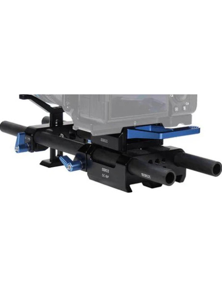 SIRUI BASE PLATE COMPATIBILE CON PIASTRA ARRI DOVETAIL KIT CON RODS E SUPPORTO LENS