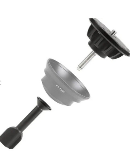 SIRUI BASE CON LIVELLA RX-100B IN ALLUMINIO