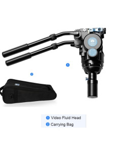 SIRUI TESTA VIDEO FLUIDA SVH15 ALLUMINIO