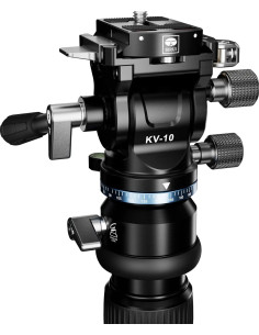 SIRUI TESTA VIDEO KV-10 TILT E PANORAMICA CON BASE LIVELLANTE 2