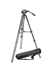 MANFROTTO MVK502AM-1 KIT VIDEO TREPP. TELESCOP. DOPPIO MVT502A