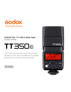 GODOX TT-350C SPEEDLITE PER CANON