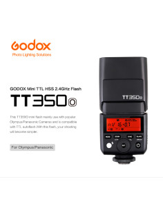 GODOX TT-350O SPEEDLITE PER OLYMPUS