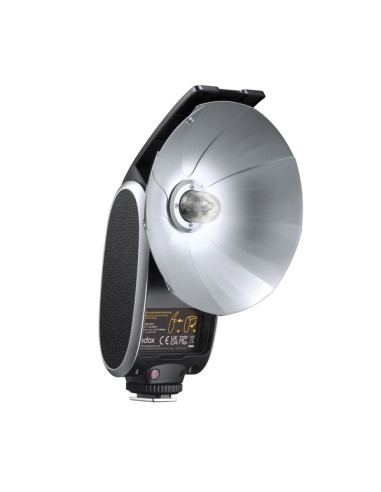 Retro Camera Flash Lux Senior Nero