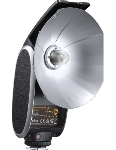 Retro Camera Flash Lux Senior Nero