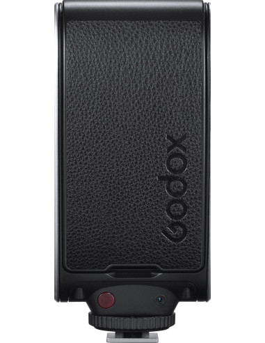 Retro Camera Flash Lux Senior Nero