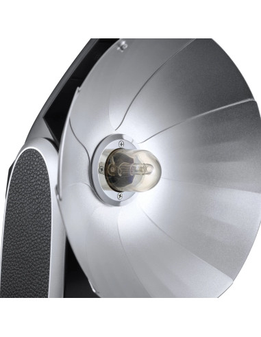 Retro Camera Flash Lux Senior Nero