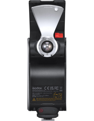 Retro Camera Flash Lux Senior Nero