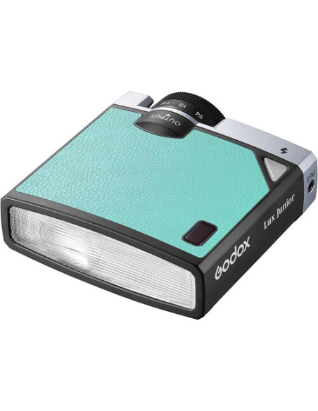 Retro Camera Flash Lux Junior Mint Green