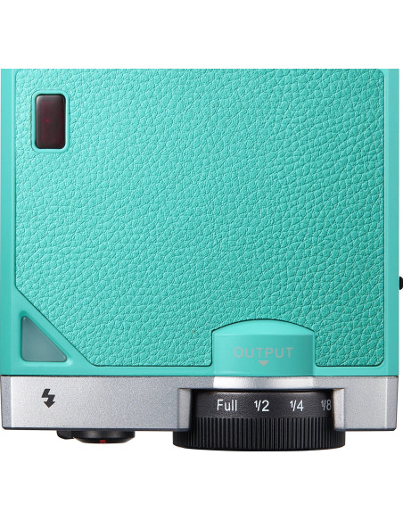 Retro Camera Flash Lux Junior Mint Green