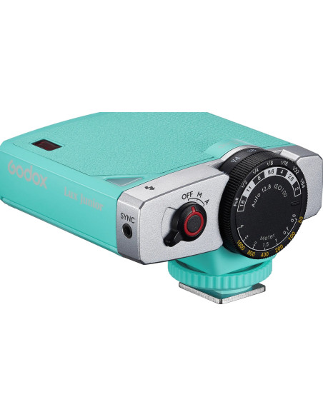Retro Camera Flash Lux Junior Mint Green