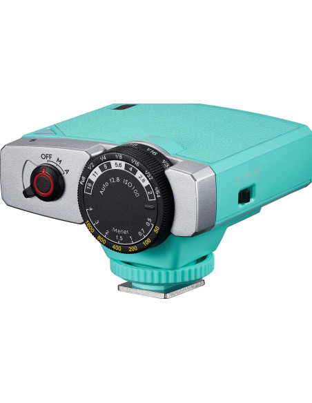 Retro Camera Flash Lux Junior Mint Green