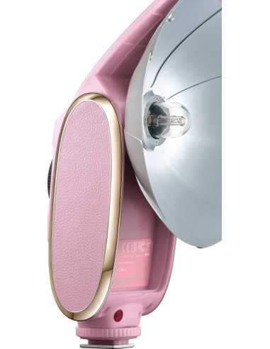 Retro Camera Flash Lux Senior Rosa