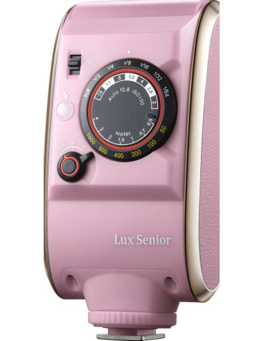 Retro Camera Flash Lux Senior Rosa