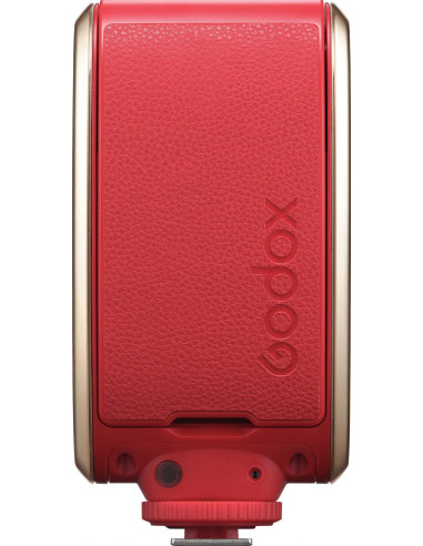 Retro Camera Flash Lux Senior Rosso