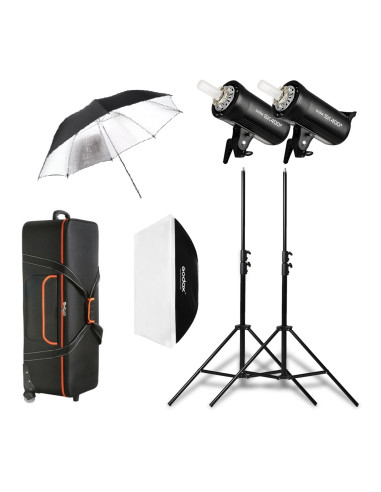 GODOX KIT FLASH MONOTORCIA SK-300E -II 300 W/SEC. - 
