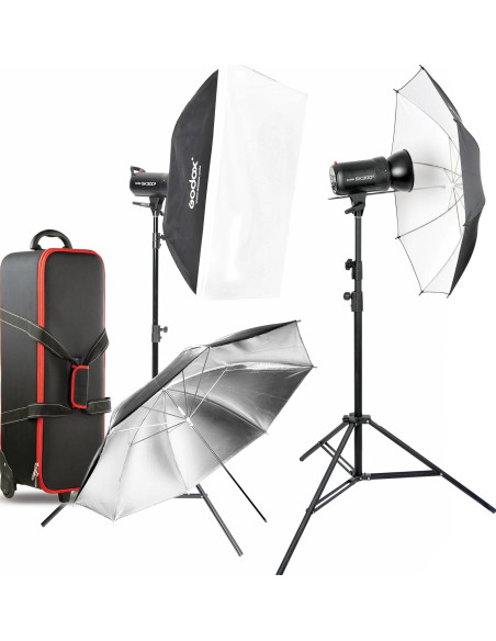 GODOX KIT FLASH MONOTORCIA SK-300E -II 300 W/SEC. - 