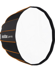GODOX QR-P70 SOFT BOX PARABOLICO DIAM 70 CM CON SISTEMA QUICK RELEASE 2