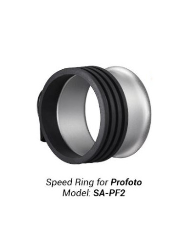 SA-PF2 Anello Adattatore Profoto per Soft Box Parabolici QR-P