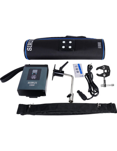 SIRUI ILLUMINATORE LED A100B GONFIABILE BICOLOR 100W 2800-8500K CON GRIGLIA GA-01