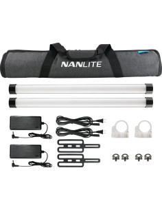 NANLITE PAVOTUBE II 15X LED RGB PIXEL 35W 60 CM KIT 2 PEZZI 2