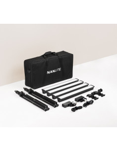 NANLITE KIT LUCE STUDIO LG-E60 4KIT LED