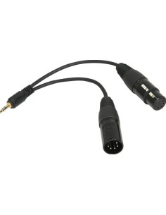 NANLITE CAVO DMX ADAPTER CABLE WITH 3.5MM CONNECTOR FOR FORZA SERIES 2